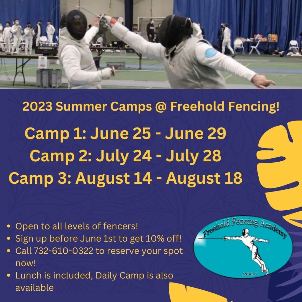 Camps Freehold Fencing Academy